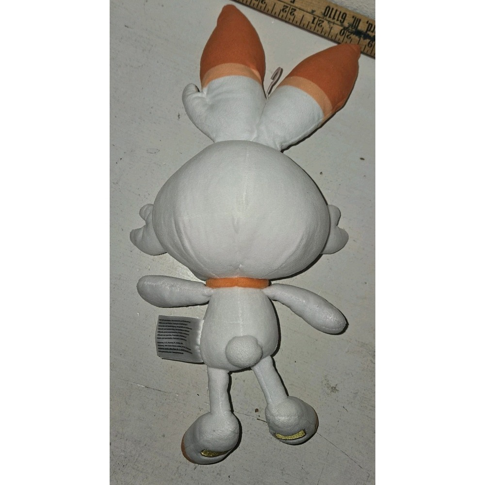 Pokemon Scorbunny Plush Stuffed Animal 2022 - Picture 2 of 3